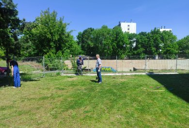 Uczniowie z Zespołu Szkół Samochodowych im. St. Syroczyńskiego