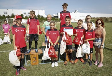 Turniej piłki nożnej "Podaj piłkę" 