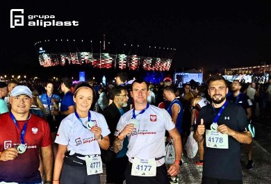 9. Nocny Półmaraton Praski z Aliplast Running Team