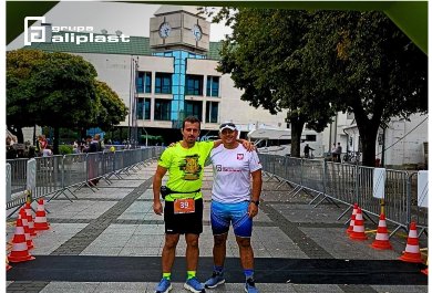 Darek z Aliplast Running Team