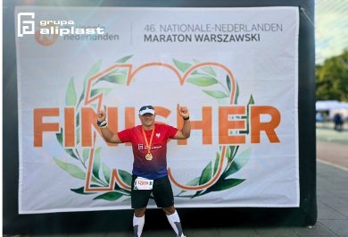 Maraton Warszawski z Aliplast Running Team